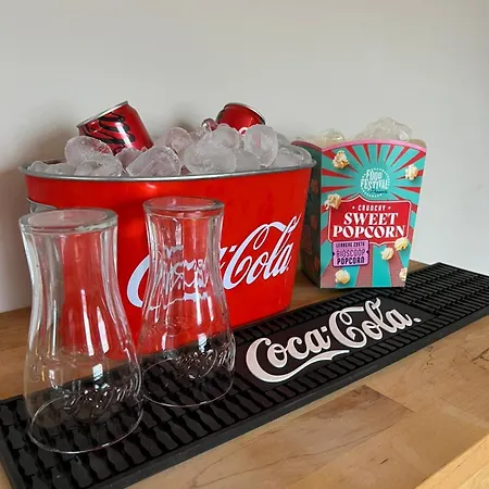 Luxury With Sauna, Bath And Cinema Private Lejlighed *